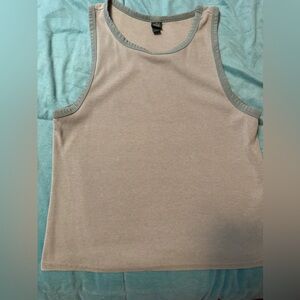Wild Fable Light Green Ribbed Tank Top